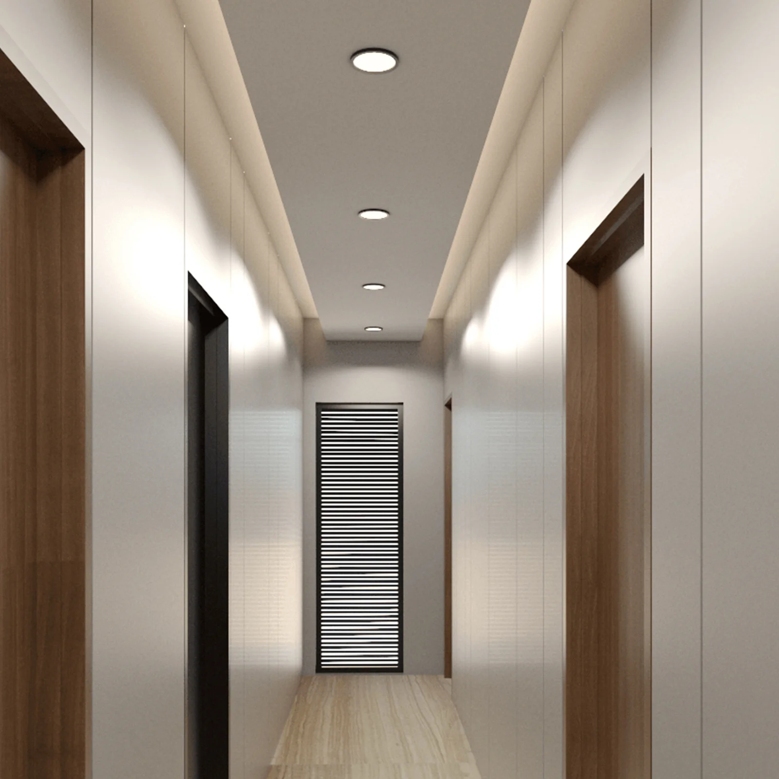 

6Pcs Acrylic Diffuser Lamp Shade Anti-Dazzling Cover for Ceiling Pendant Light Replacement Soft Illumination Accessory