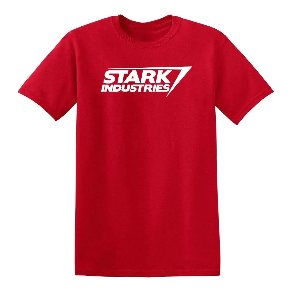 2026 Nieuwe Stark Industries Grafische T-shirt Mannen Vrouwen Katoen Korte Mouw Tee Marvel Superhero Print Losse Casual Tops Streetwear