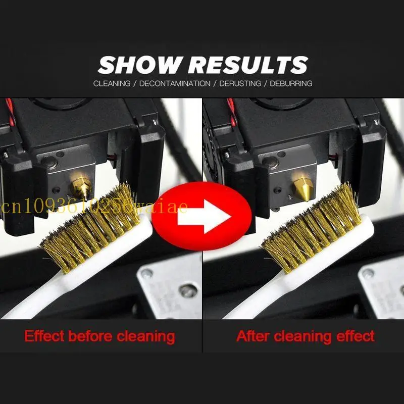 652F 손잡이 핫 침대 청소 부품 내구성 1PC 프린터 노즐 클리너 도구