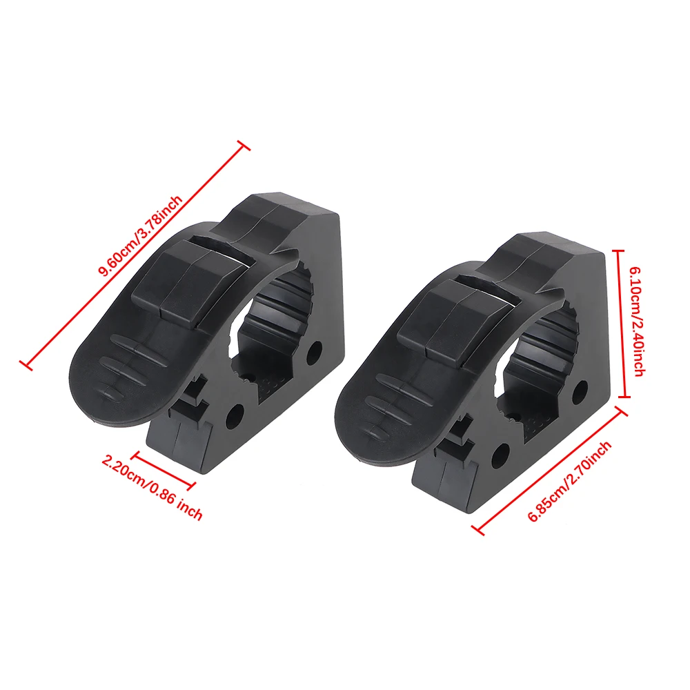 Handle Keeper Clamp Mount Bracket Rubber Clamp Mount Quick-Release Fits 1