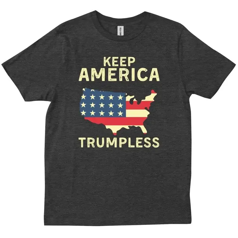 Keep America Trumpless T-Shirt für USA-Flaggenliebhaber, patriotische Freunde