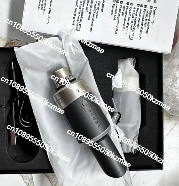 For Guitar Microphone Wireless Accessories Electric Wireless Microphone System Plug on XLR Wireless Transmitter Receiver
