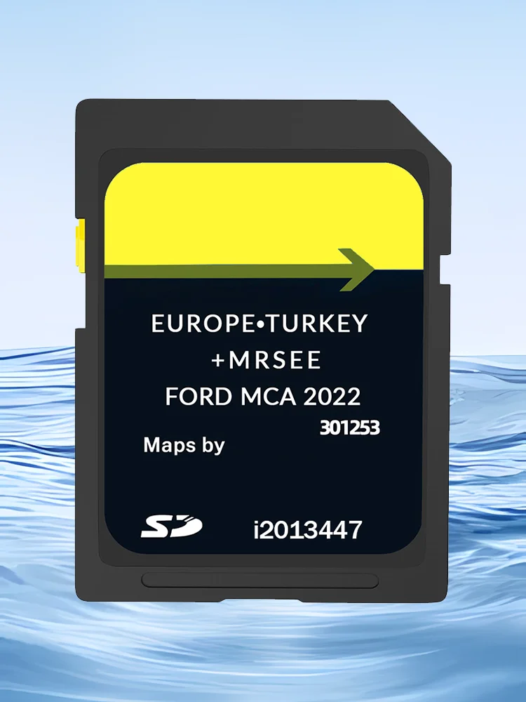 2022 Ford MFD SYNC 1-Karten SD-Karte Sat Nav Update SD Fiesta Focus KUGA, TRANSIT Europa Neue Karten