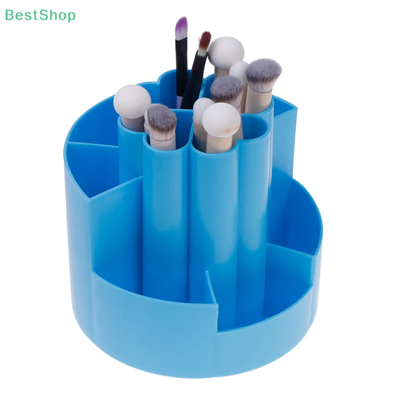 360°Rotating Makeup Organizer Makeup Brush Holder Cosmetic Storage Box Makeup Storage Organizer Pencil Case Lipstick Organizer