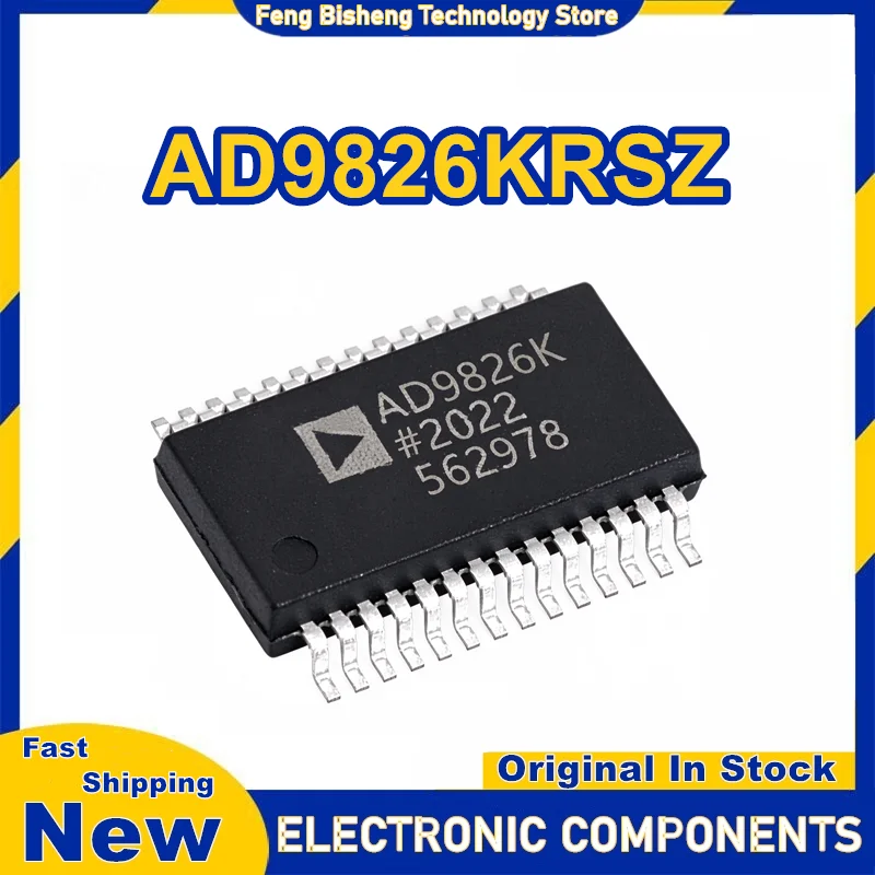 AD9826KRSZ AD9826K AD9826 SSOP-28 New IC Chip In Stock