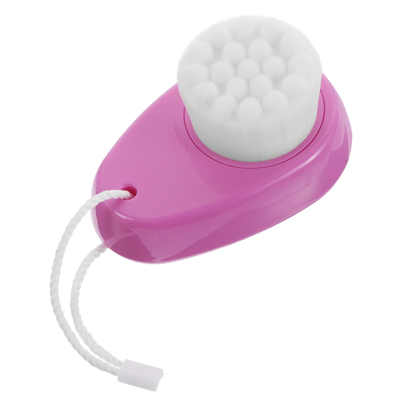 

Manual Facial Cleansing Brush Dual Sided Silicone Scrubber Deep Clean Exfoliation Massage Portable Face Care Tool Women Men