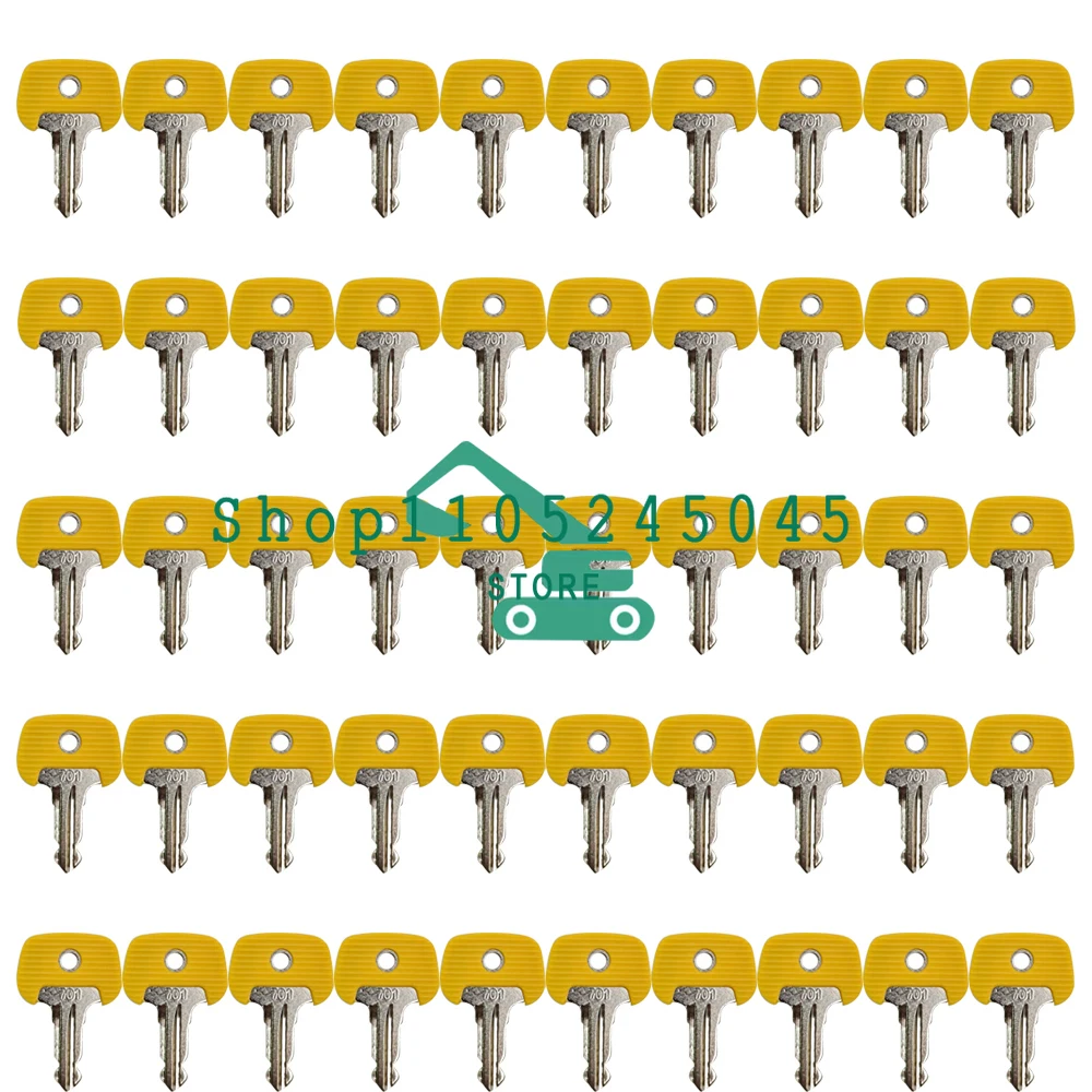 50PCS Durable Ignition Keys 701 for Jungheinrich Ant - BT Jungheinrich Forklifts,For Subway Trucks
