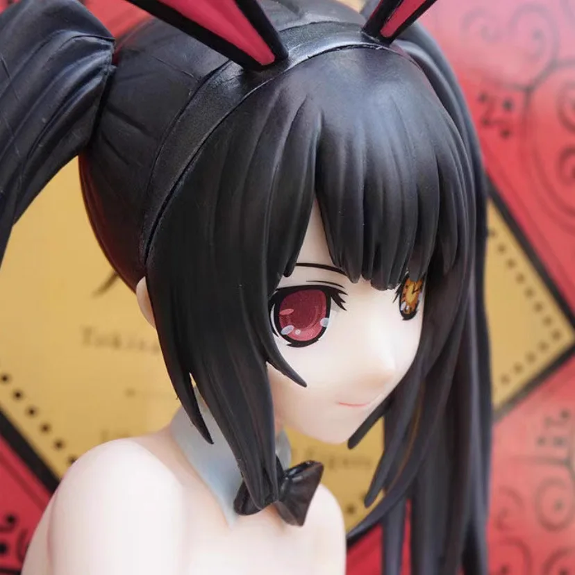 B-STYLE Date A Live Kurumi Tokisaki الأرنب فتاة أنيمي الشكل Megumin أكوا/لوسي ارزا بيلداندي عمل الشكل الكبار مثير نموذج دمية #5