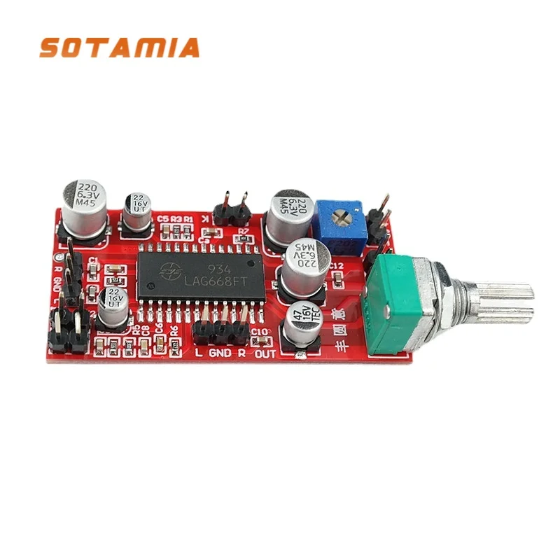 SOTAMIA LAG668Tape Walkman Magnetic Head Amplifier Board Subwoofer Headphone Amplification With Steady Speed Of Motor