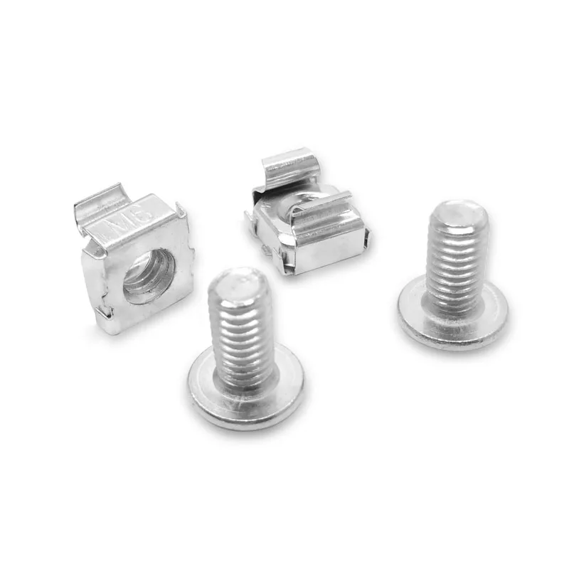 Montagem em rack parafusos m6x12mm prateleiras do servidor de montagem em rack gaiola porcas parafusos e arruelas pdu power strip servidor gabinete parafusos