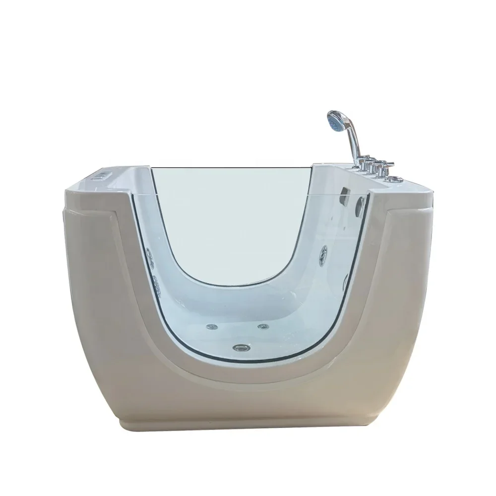 New design baby spa thermostat freestanding baby bathtub spa kids spa bath tub