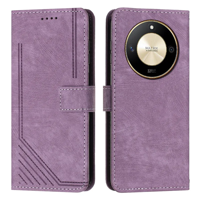 Luxury Wallet Magnetic Leather Case For Huawei Honor X50 GT X50i X40 X30i X30 8X Magic4 9X Lite Cases Flip Cover Shockproof Bags