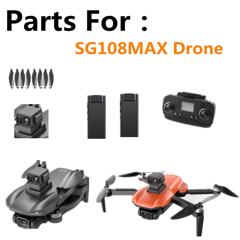 

SG108MAX Drone Battery 7.4V 2200mAh /Propeller Blade / SG108MAX Dron Spare Parts Original Accessories