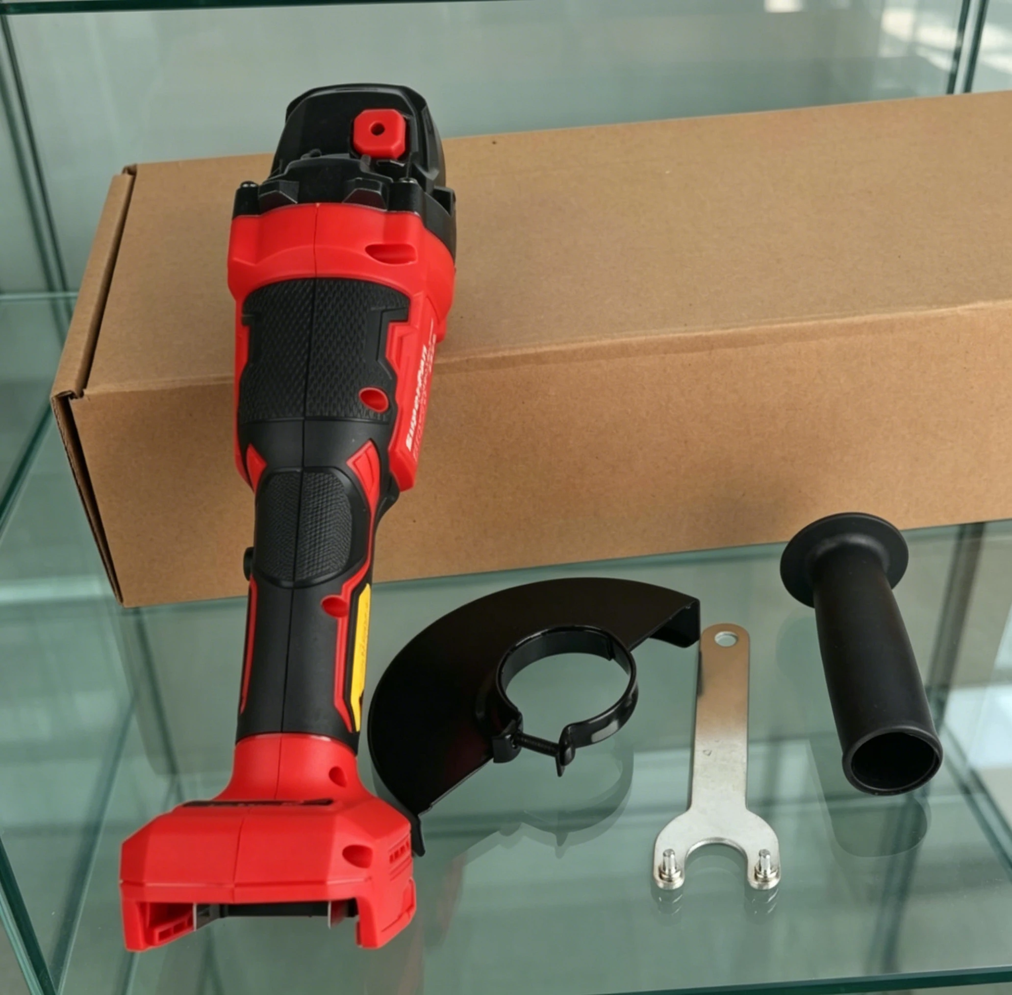 

Heavy Duty Cordless Angle Grinder, Brushless Motor, for Metal Cutting & Construction Work, Bare Tool,For Makita Battery pin