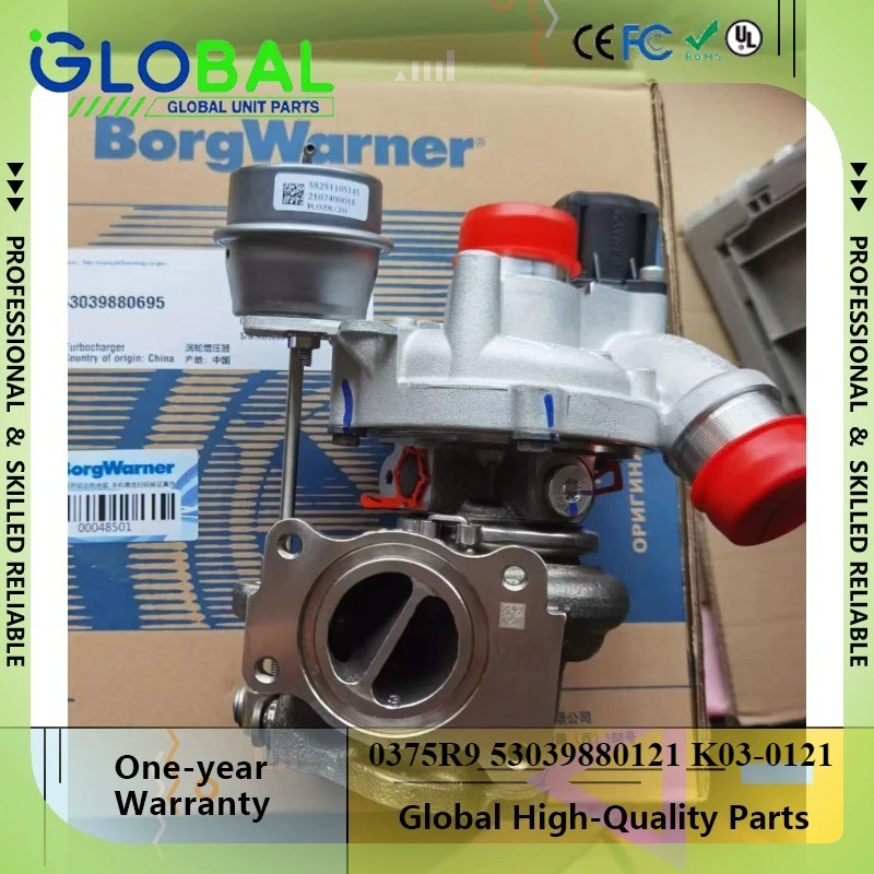 

Charger Turbocharger Turbo 0375R9 53039880121 K03-0121 Fits For Citroen C 4 DS 3 Peugeot 207 3008 308 5008 508 RCZ EP6CDT 1.6