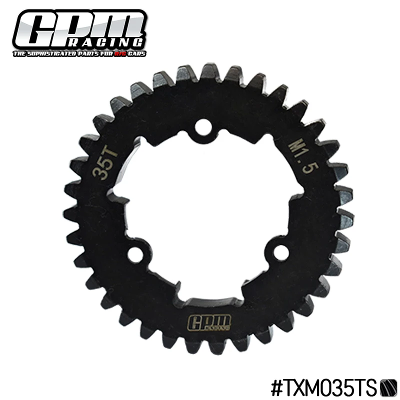 GPM medium koolstofstaal tandwiel 35T voor TRAXXAS 1/5 X-Maxx 6S, 8S