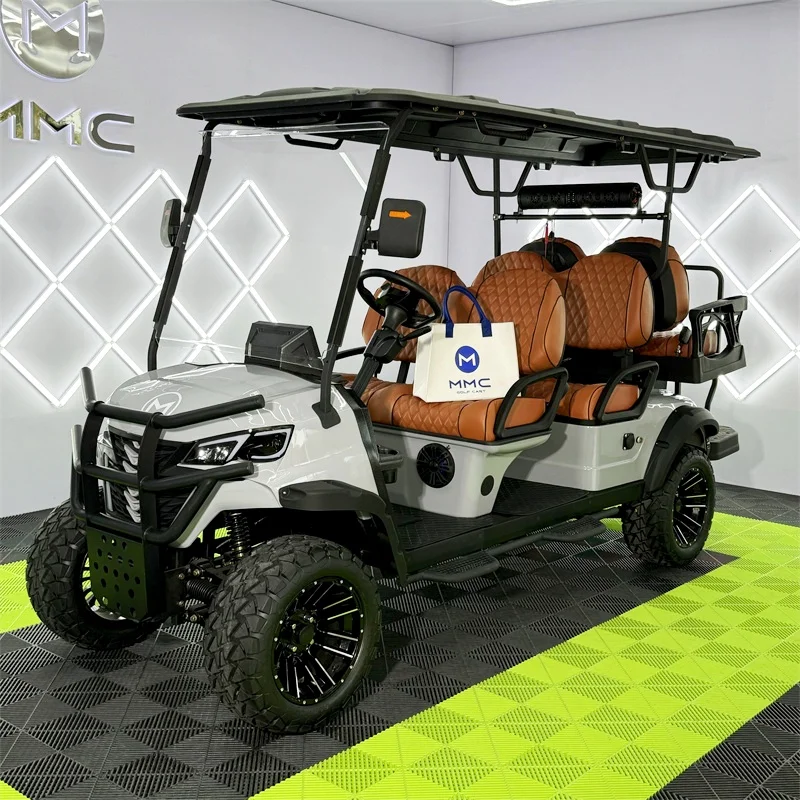 New Popularity High Performance Manufacture 4+2 Seats Golf Carts Electric Golf Cart Club Car