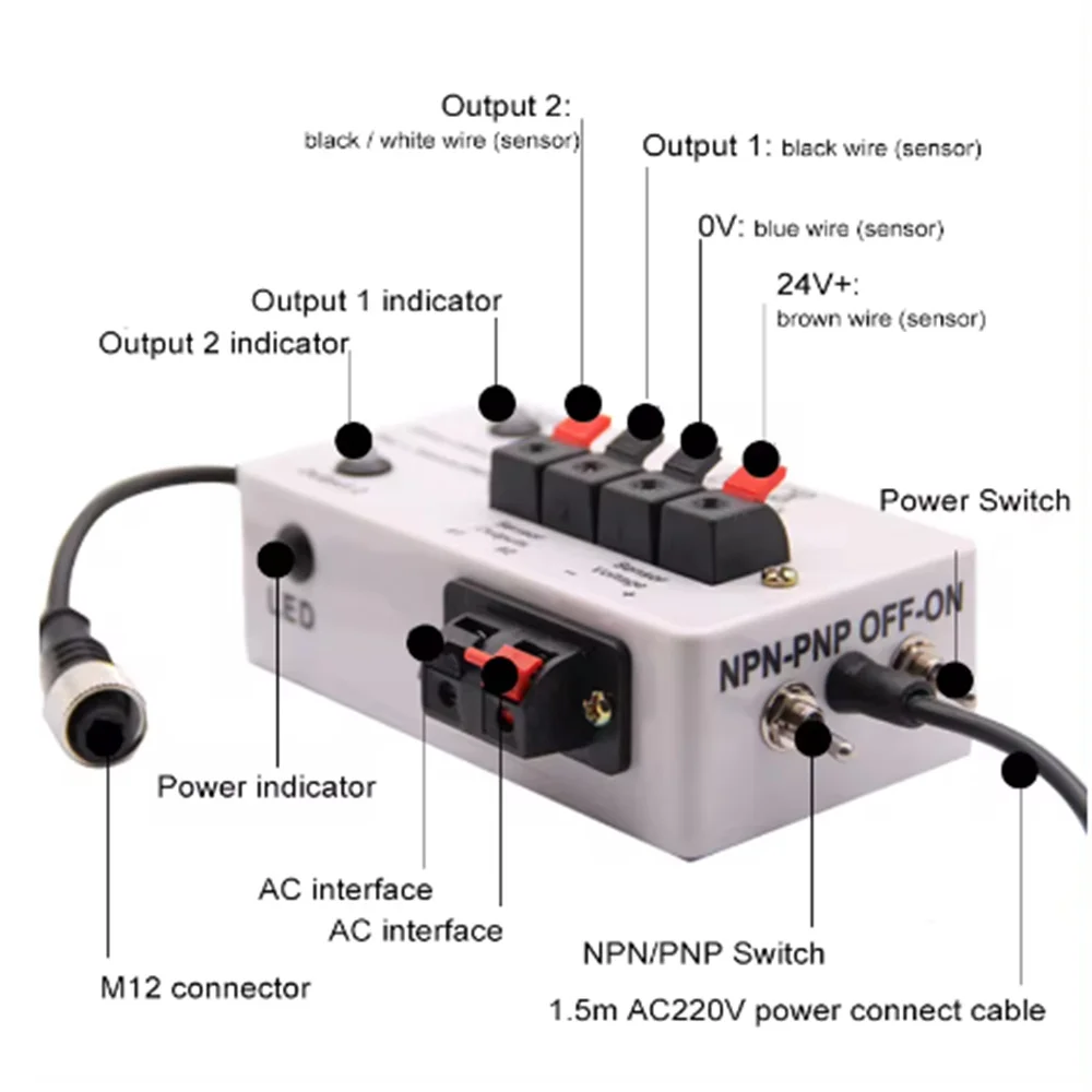 Sensor tester/proximity switch micro adjustment table/photoelectric switch micro adjustment table