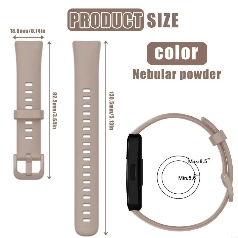 FACILE da sostituire Watch Band Service Long Service Banda silicone Comottuale cinturino da bracciale ricambio per band8/9