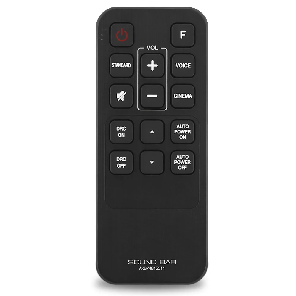 Applicable to LG Soundbar speaker remote control AKB74815311 General AKB74815301