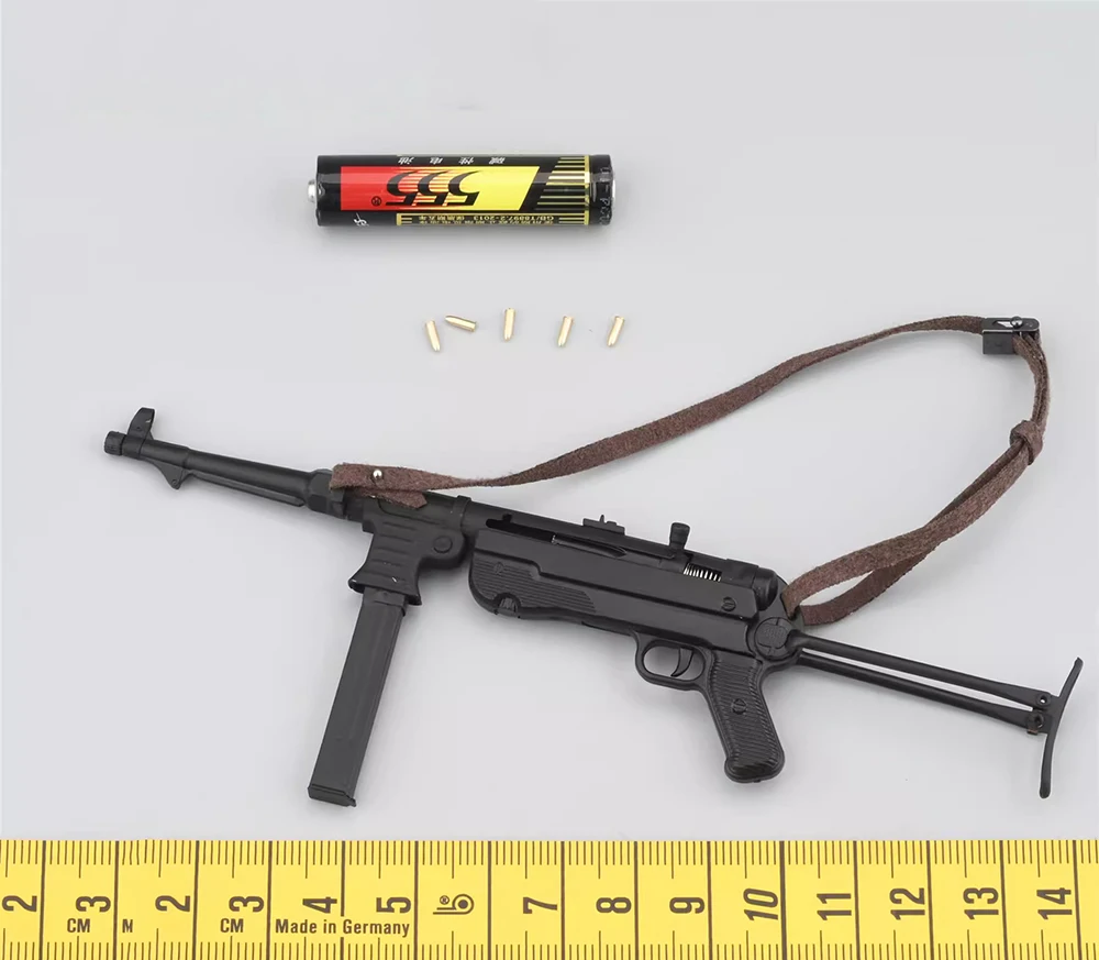 ألعاب Man wi Series soldy صغيرة ، موديل MP40 مع حقائب حبال ، إكسسوارات سيجار لمكون 12 "، مشهد D80172 ،