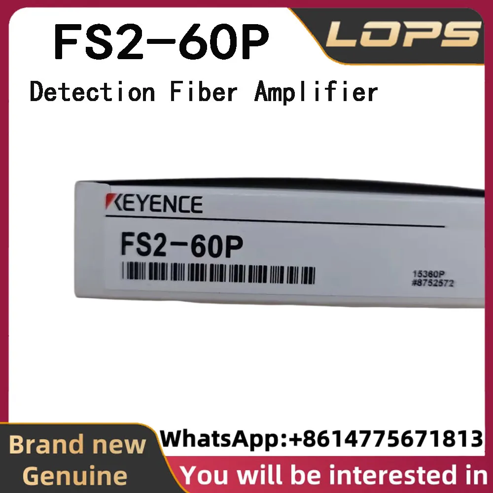FS2-60P KEYENCE PNP Cable Type Long Range Detection Fiber Amplifier, Welcome to Inquiry