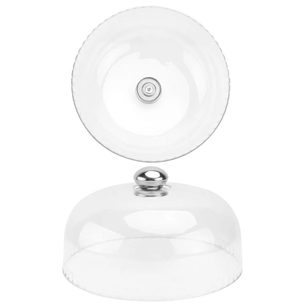 

2Pcs Cake Cover Dome Transparent Plastic Cake Protector for Indoor Outdoor Use Food Covers for Outside