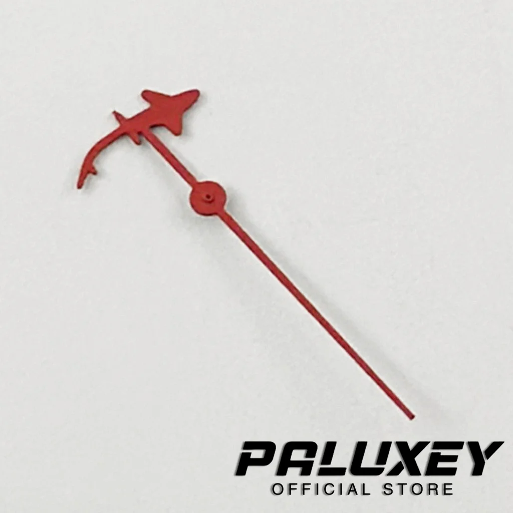 Shark Second Hands Silver Red Blue Green Black Orange Hands 12.5MM Fit NH35 NH36 NH38 NH39 NH70 NH72 Movement Replacement Parts