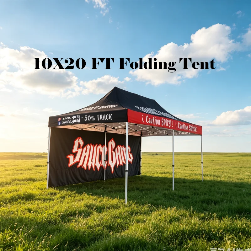 Tenda 10x20 FT Canopy Tent Custom Logo Full Printing Aluminum Outdoor Tents Advertising Gazebos For Event For Promotion