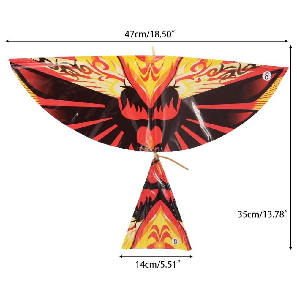 Nowy DIY ptaki latawiec zabawki zabawki na zewnątrz gumka moc Handmade Bionic samolot Ornithopter modele nauka dla dzieci