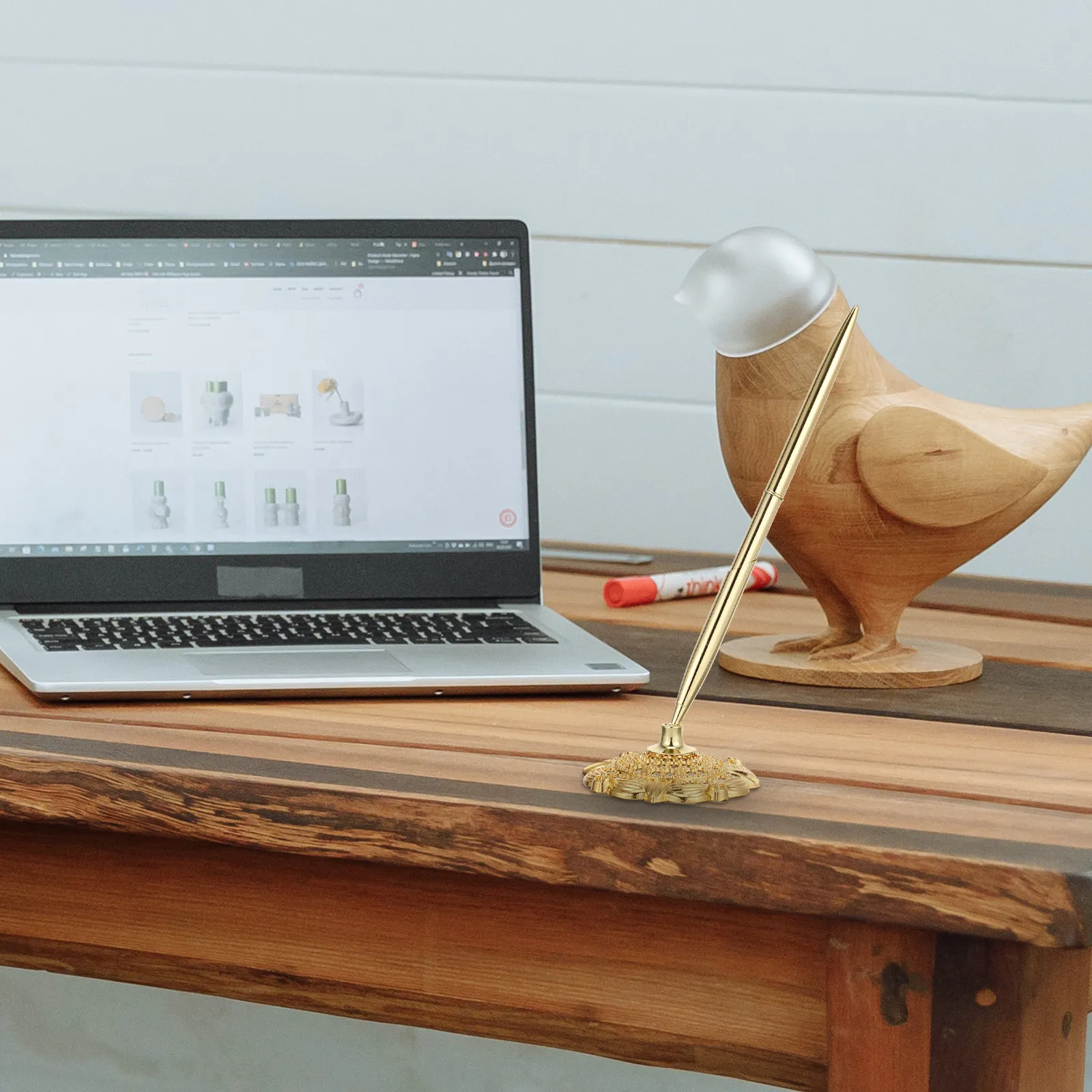 

Набор из 2 гальванизированных шариковых ручек с изящным дизайном для офиса и бизнеса, ручка для подписи, вертикальная настольная ручка для письма для отелей и банков