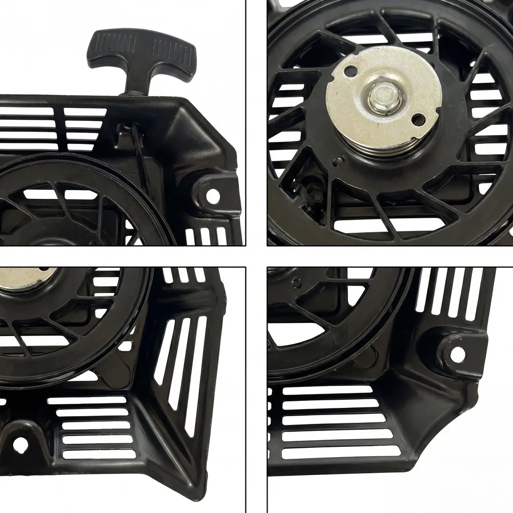 As Picture Recoil Starter Assembly Replacement Starter Part for durable Plastic Build Precise Compatibility Direct Replacement
