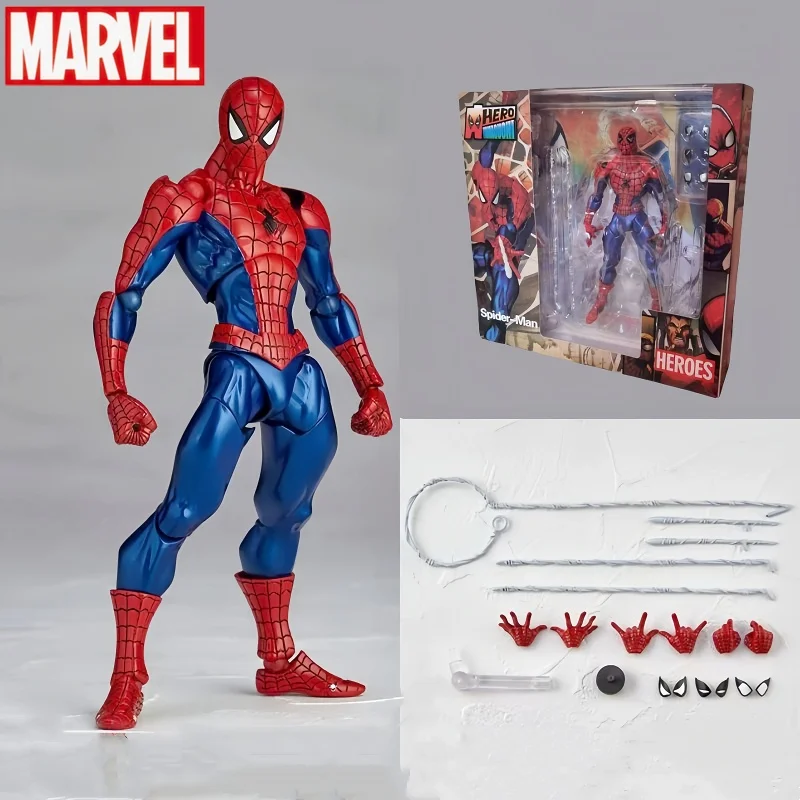 

Yamaguchi Spider Man Action Figure Toys 16cm Spiderman Gear Joint Figurine Statue Model Doll Gifts For Boyfriend Children Gifts
