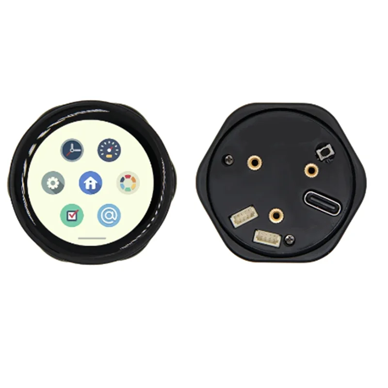 T-Encoder-Pro ESP32-S3 Obrotowy enkoder CHSC5816 ESP32-S3FN4R2 Płytka drukowana 1,2-calowy dotykowy wyświetlacz AMOLED Moduł bezprzewodowy-X62A