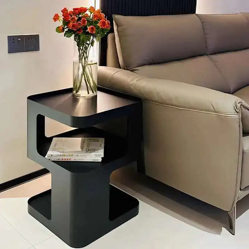 طاولات بجانب السرير ضيقة إسكندنافية خزانة مساعدة قابلة للإزالة طاولات بجانب السرير فندق متعدد الوظائف أثاث منزلي كومودينو GG #2