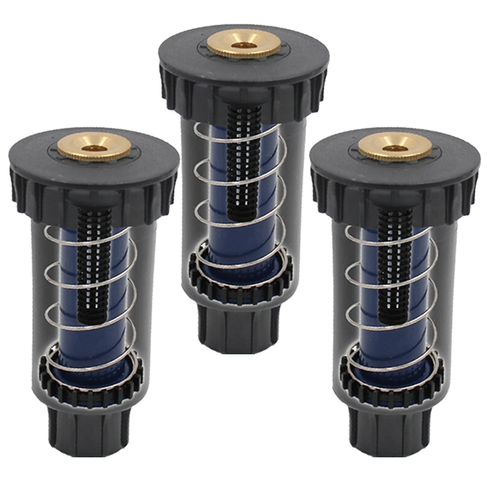

3PCS Underground Sprinkler Heads 360 180 90 Degree Pop up Sprinklers for Lawns Irrigation Garden Water Spray Stainless Steel