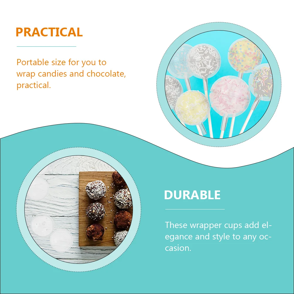 

20Pcs Chocolate Cup Holders Beautiful Decorative for Holiday Sweets and Candies Chocolate Wrapper Cup Candy Wrapper