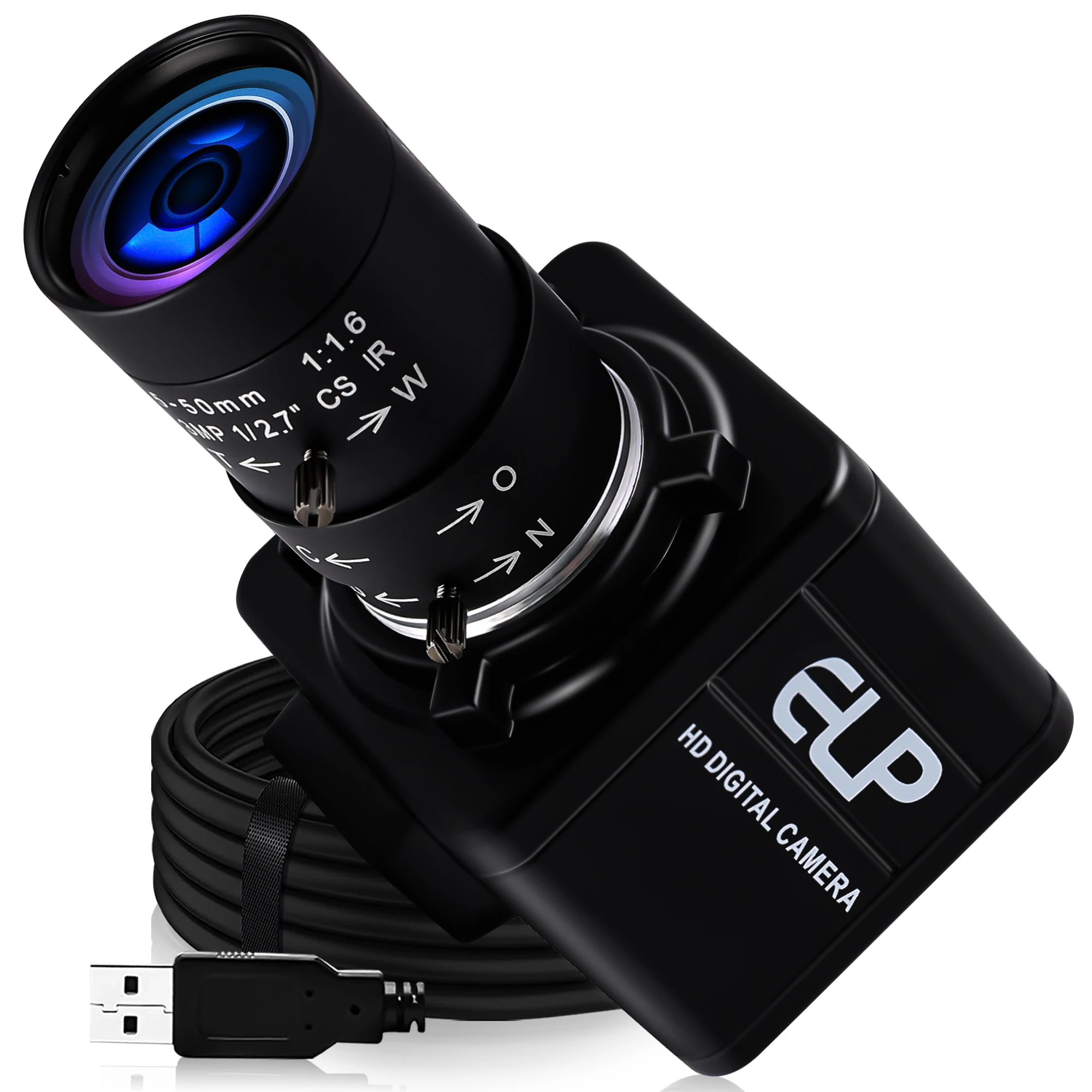 كاميرا ويب ELP USB منخفضة الإضاءة 1.3MP 960P HD Aptina AR0130 كاميرا صناعية مع عدسة Varifocal CS لآلة بيع الخدمة الذاتية #6
