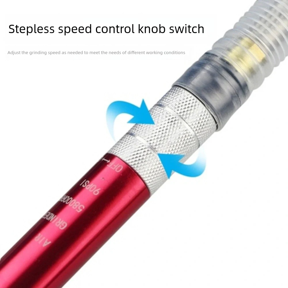 Air Micro Die Grinder Pencil 65000rpm High Speed Cutting Wood Jewelry Polishing Grinding Engraving Pneumatic Tools