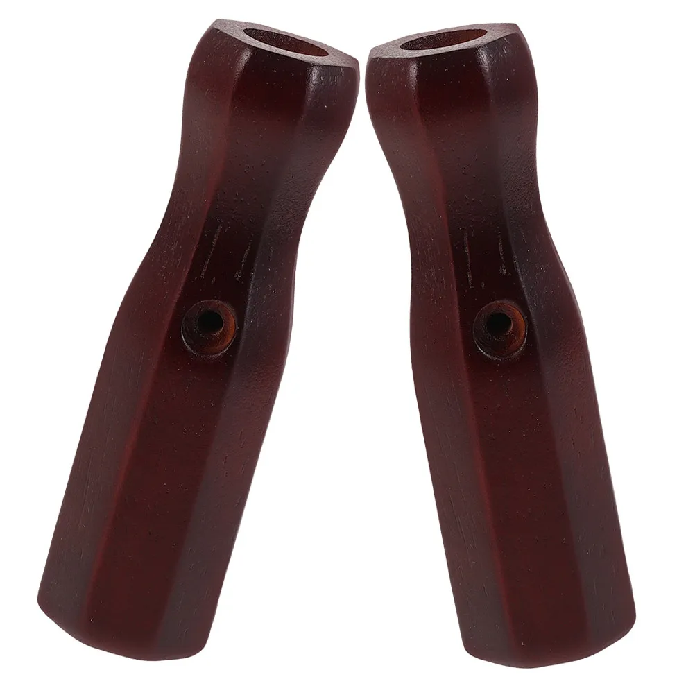 

2 шт. деревянные ручки для настольного футбола, прочные сменные части, аксессуары для игр в помещении, замена ручек для настольного футбола