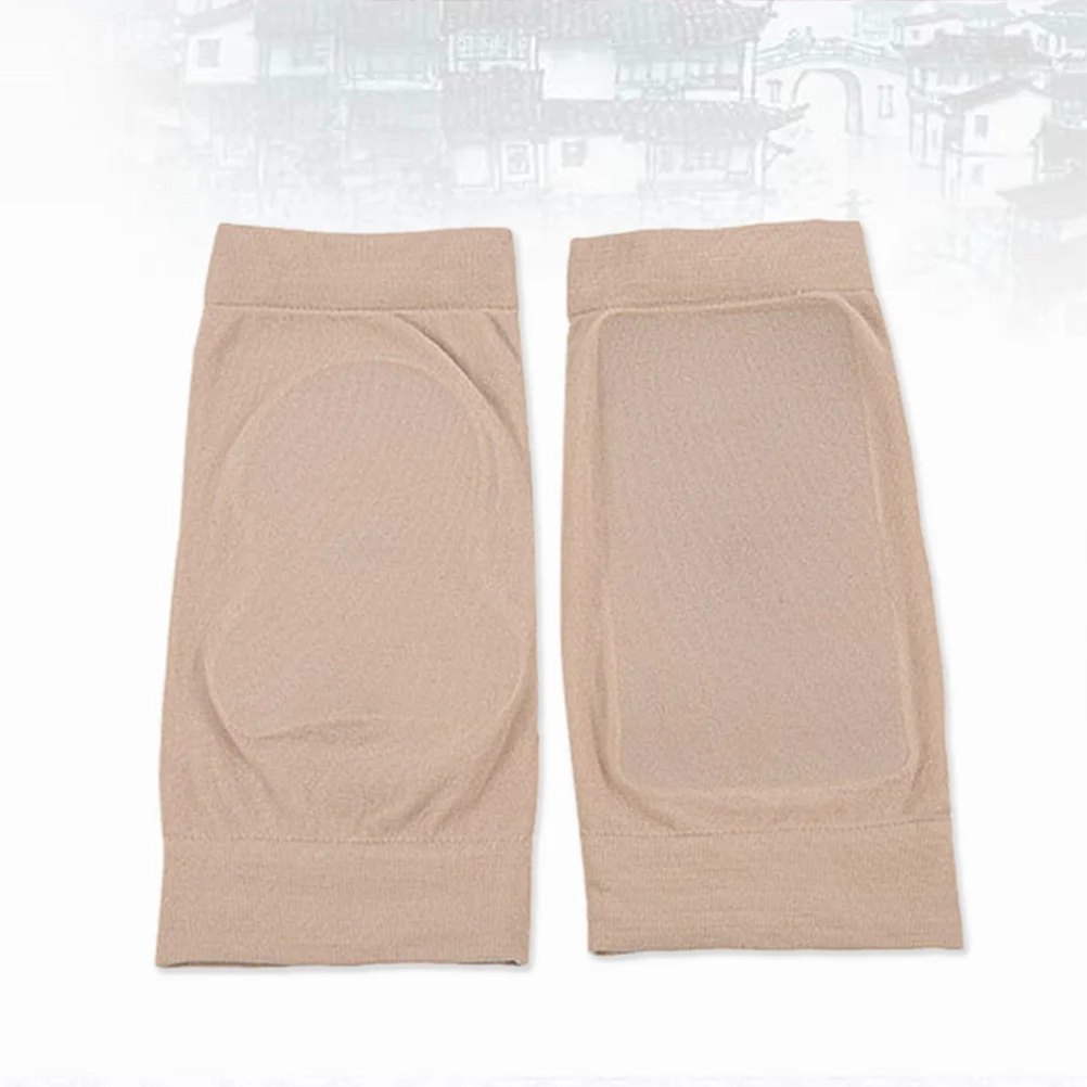 

Heel Pad Gel Sleeve Cushion Support for Achilles and Heels Smooth Nylon Sebs Material Mild Compression Relief Sore Ankle