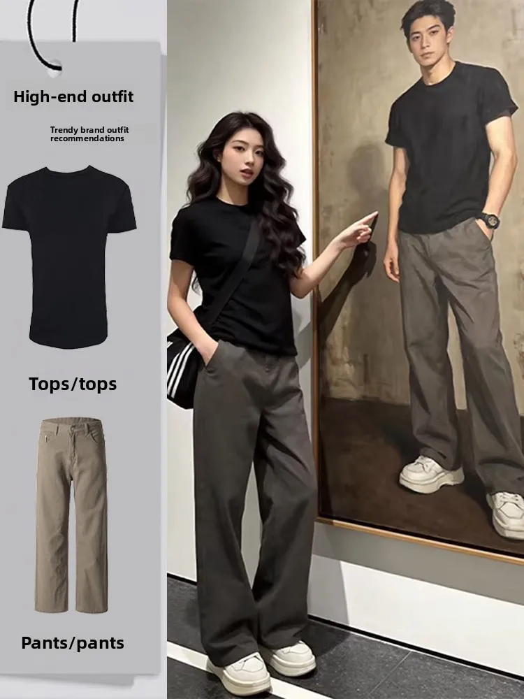 

Boys Fashionable Casual Short Sleeve T-Shirt And Jeans Set Spring 2026 New Arrival Handsome Look Comfortable Spring Season