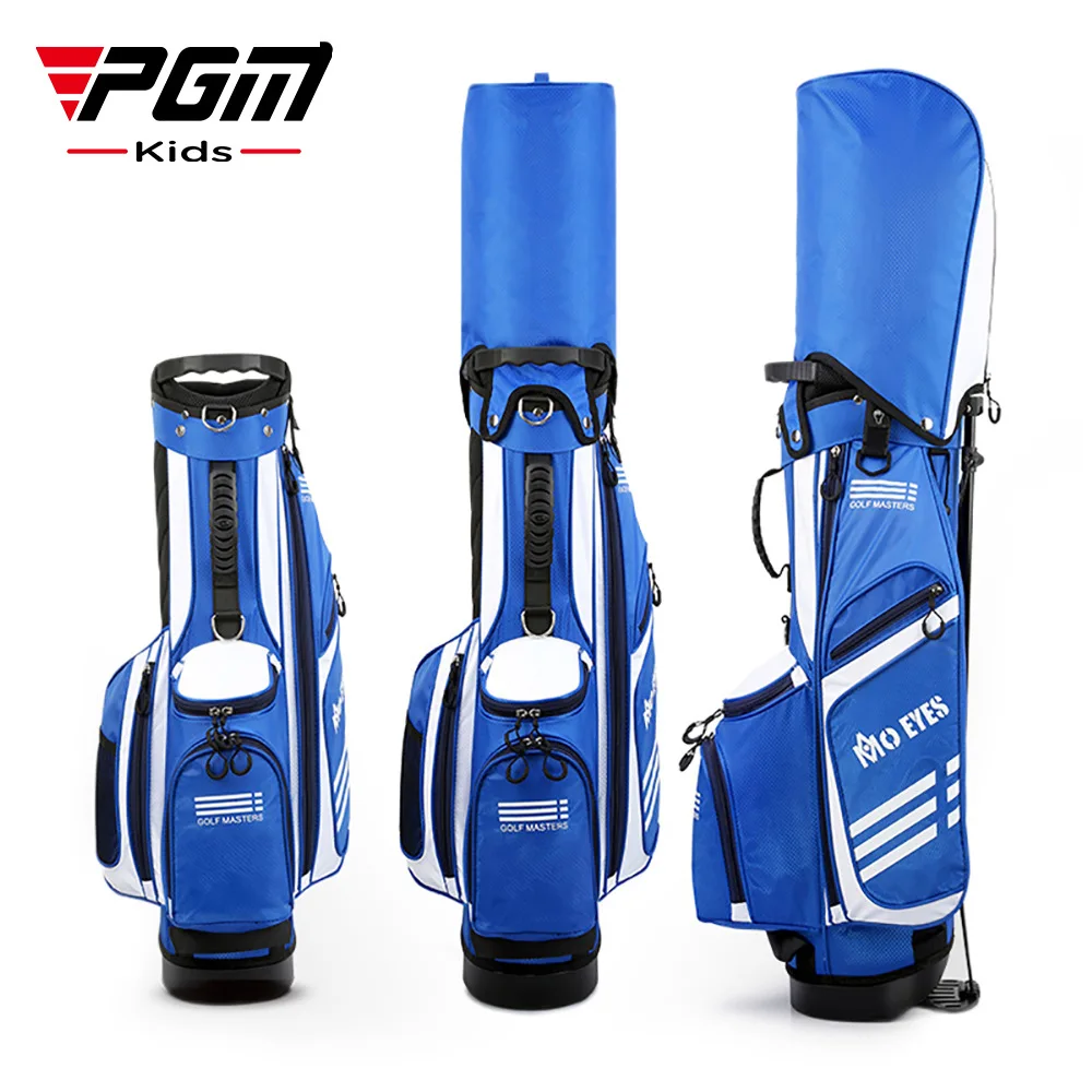 PGM MO EYES Golf Rack Bags Children's Large Capacity Package Kid Golf Clubs Bracket Ball Waterproof Anti-wrinkle Bag QB059