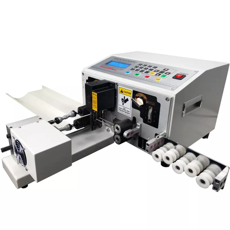 

Automatic Computer High Speed Double Cable Cutting Twist Twister and Stripper Machine Wire Cut Stripping Twisting Machine