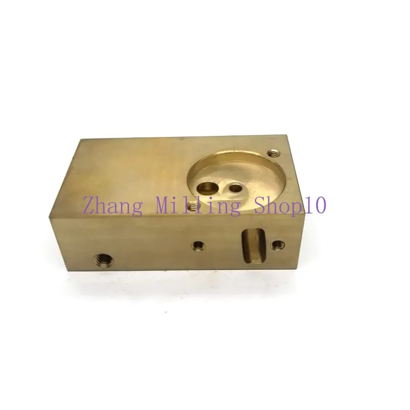 EDM Parts Upper Brass Holder 3443069 Electric Feeding Holder 74*42*24mm for SEIBU CNC Wire Cutting Machine