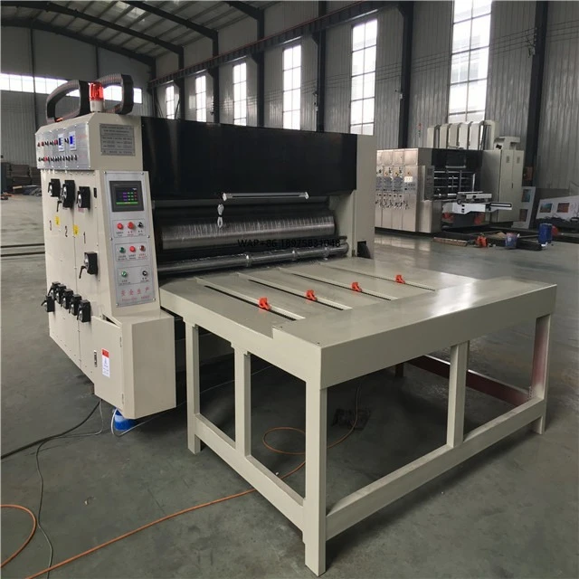 Box Packing Printing Machine Good Quality Printing Slotting Die Cutting Machine Semiautomatic Board Printing Slotting Machine