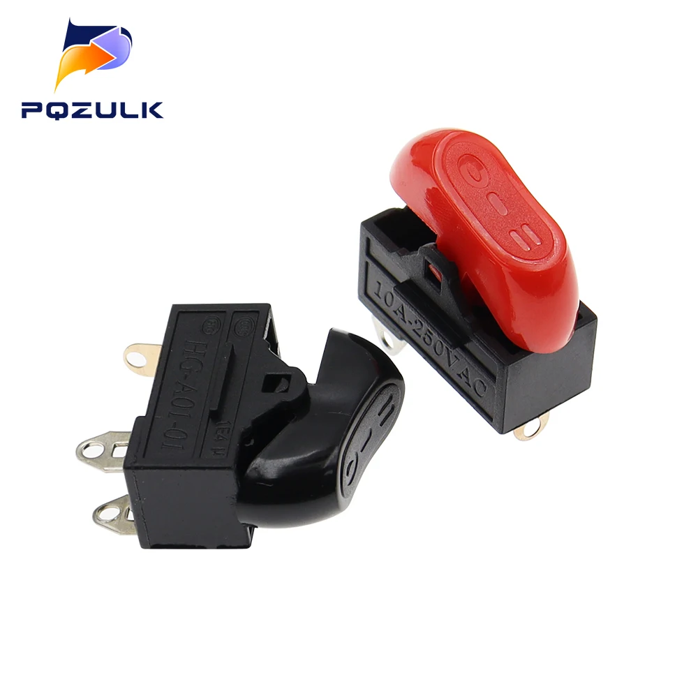 4PCS Hair Dryer Switch,Rocker Switch,3 Position ON OFF Boat Switch