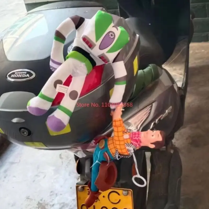 おもちゃの車の人形,45cm,かわいい車のアクセサリー,車の装飾,ウッディへのギフト,バズライトイヤー,トレンディ