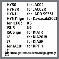 lishi 2 in 1 tool HY30 HYN7R HYN11 for ICF03 ISU5 J6 J7 for JAC for JADO SS331 for Kawasaki2021 K5 K9 for KIA for KPT-1