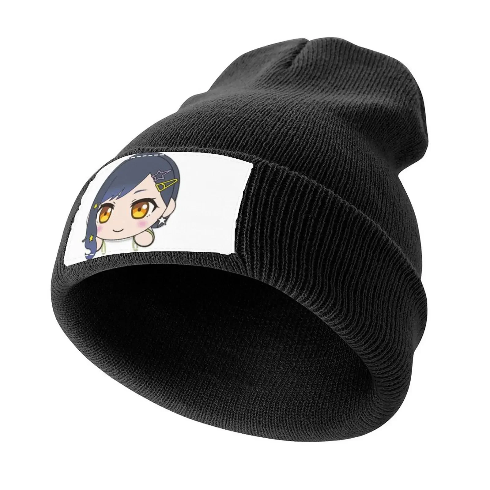 An Shiraishi chibi plushie Knitted Cap Rugby summer hat Women Beach Fashion Men's